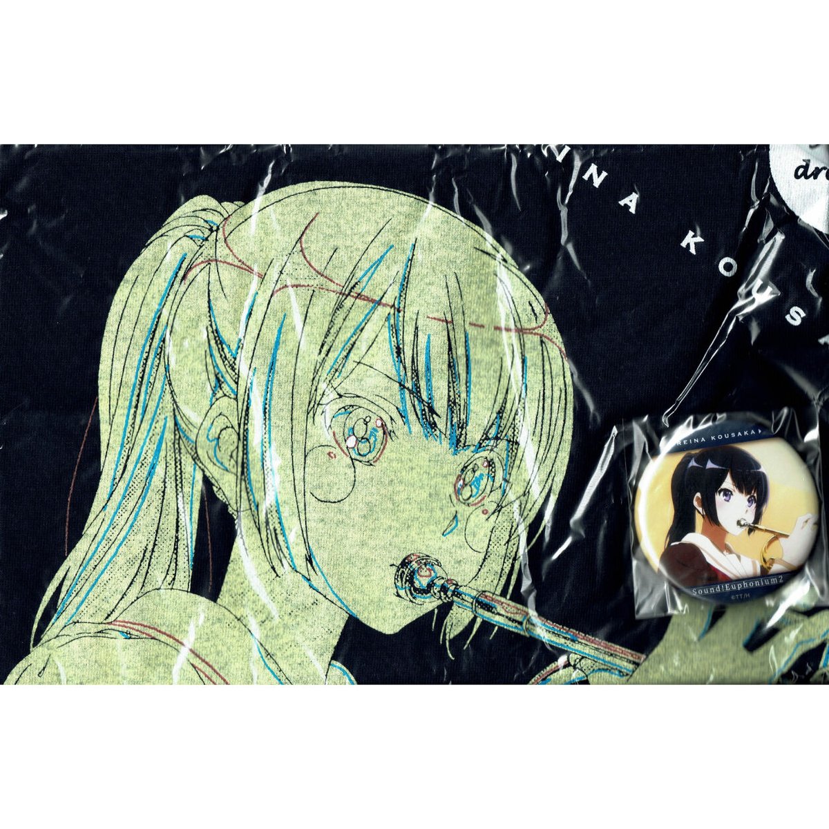 響け！ユーフォニアム～届けたいメロディ～ 缶バッジ付き原画Tシャツ