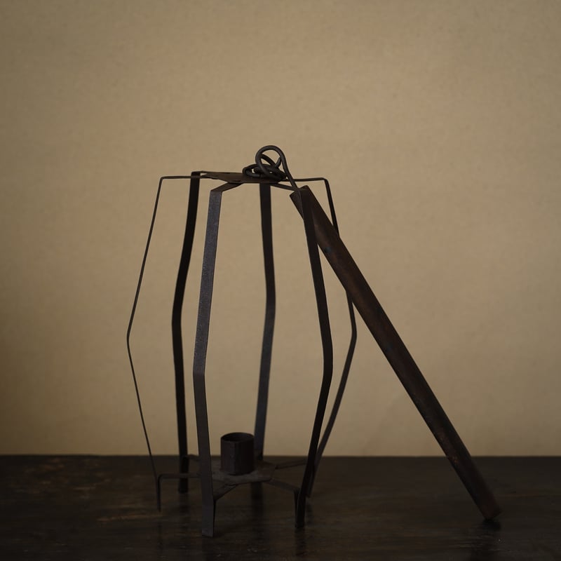 李朝鉄製六面灯火器 / 朝鮮時代後期 | tsuchika