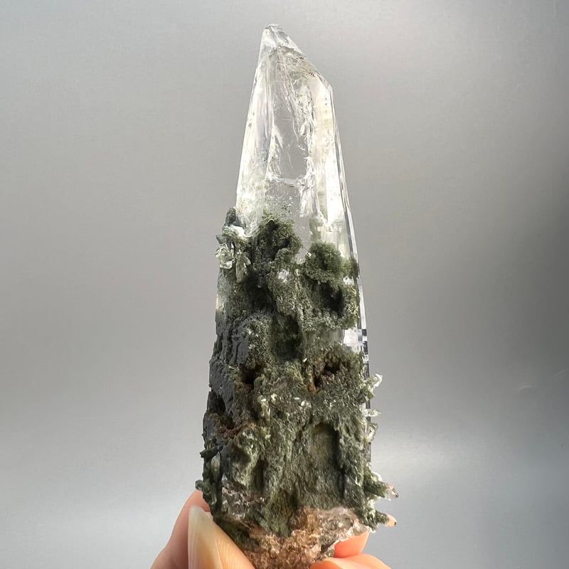 ガネッシュヒマール産】クローライト&アクチノライトイン天然ヒマラヤ