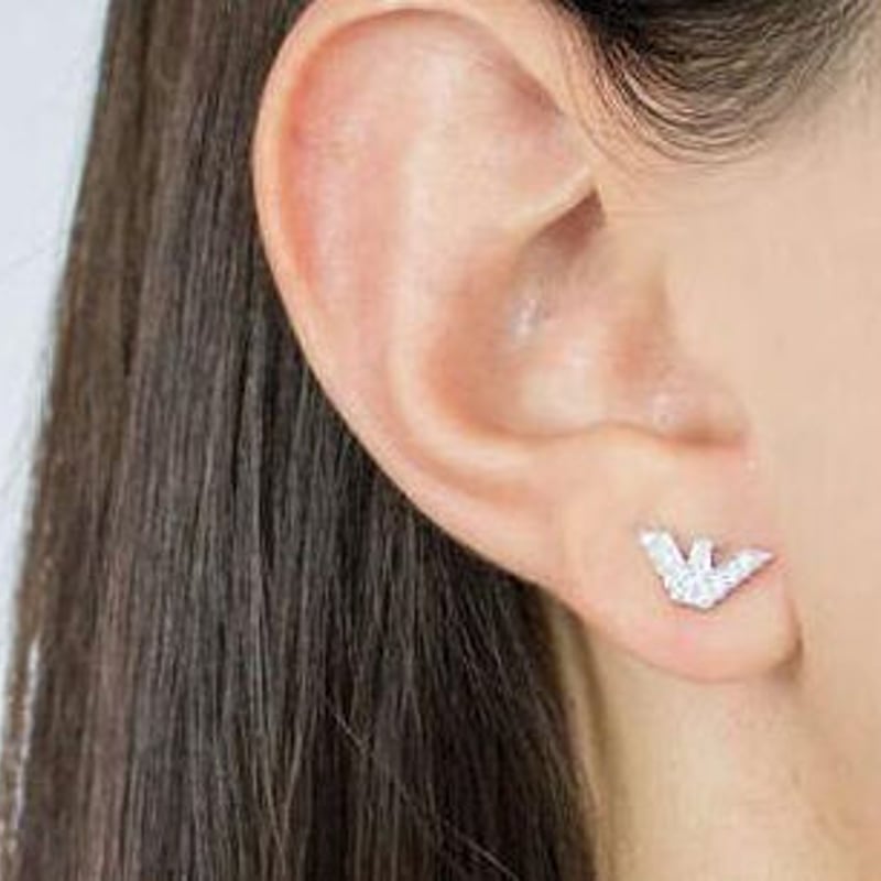 EMPORIO ARMANI (エンポリオ アルマーニ) イーグルロゴ ピアス ユニ