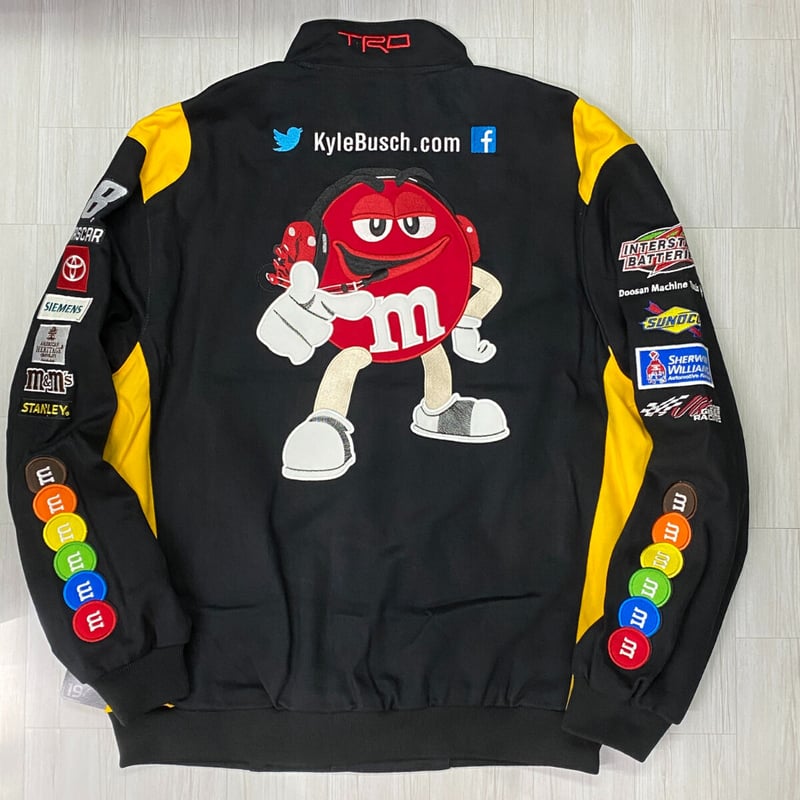 NASCAR ナスカー 限定モデル JHデザイン M&M's レーシングジャケット