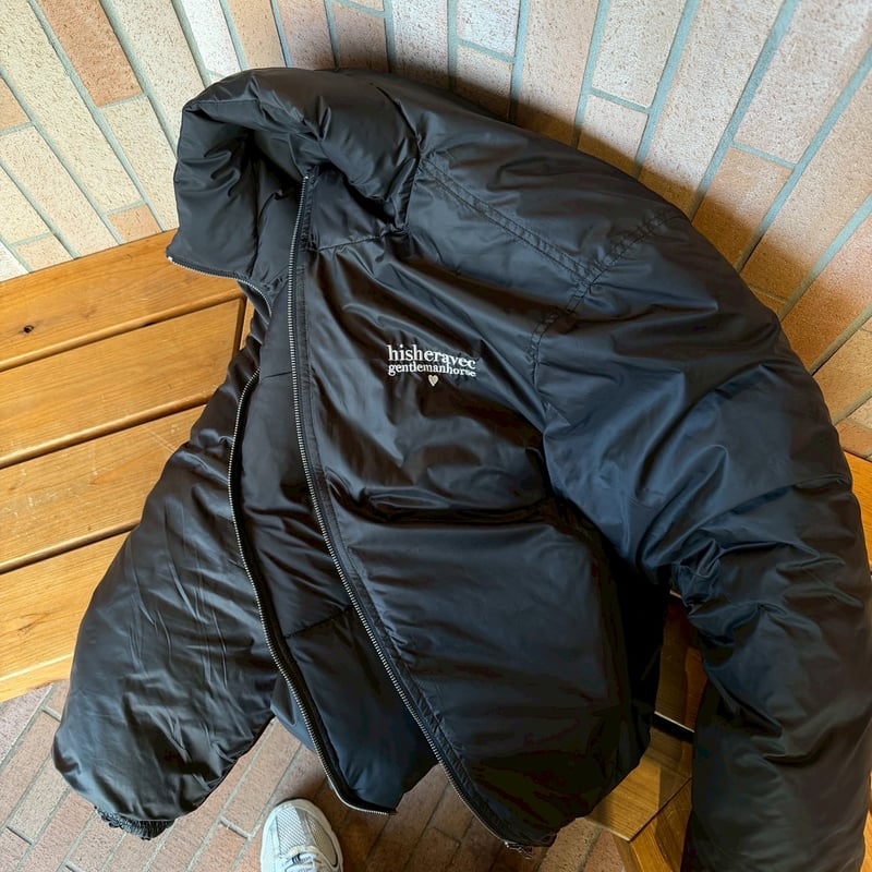 padding reversible blouson [BLACK] HEV-25023 |