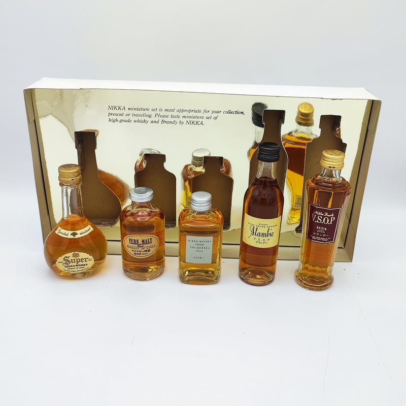 ニッカウヰスキー ミニチュア セット NIKKA WHISKY Miniature Set |