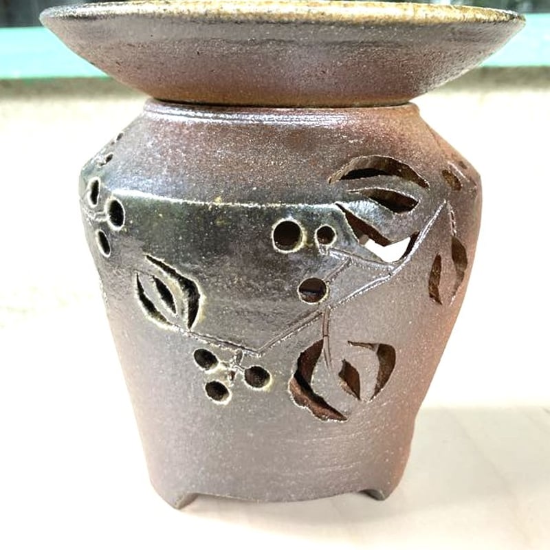 茶香炉 自然釉（しぜんゆう） | 亀翁窯分室 / Gallery Kiou-Gama