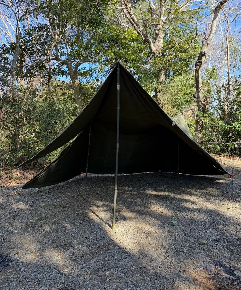 軍幕❗️アメリカ軍 Shelter Half パップテント2枚セット