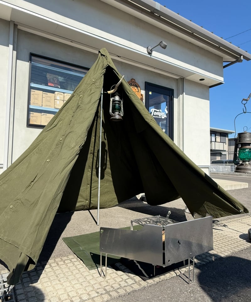 軍幕❗️ポーランド軍ポンチョテント | ヴィンテージランタン販売のお