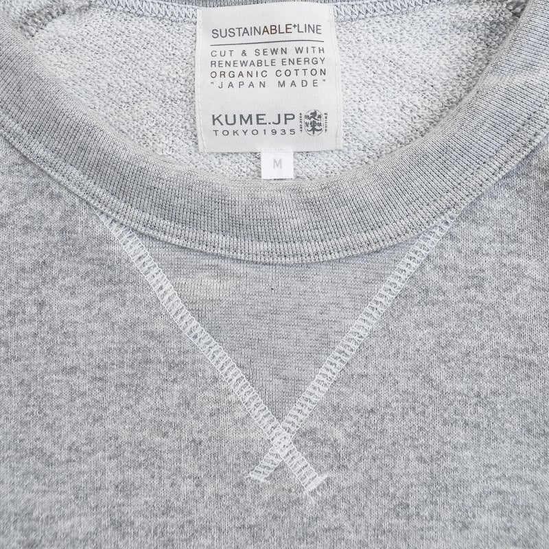 8月上旬発送] 山田五郎×久米繊維 GOROISES SWEAT - MOKU GRAY |
