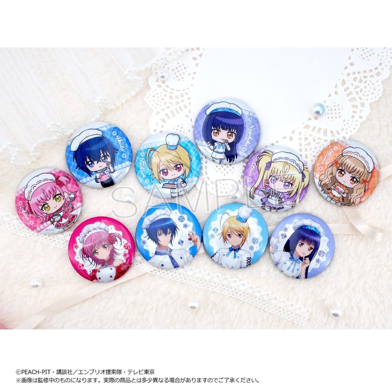 しゅごキャラ！ ラメ缶バッジ パティシエ ver. | TAPIOCA online shop