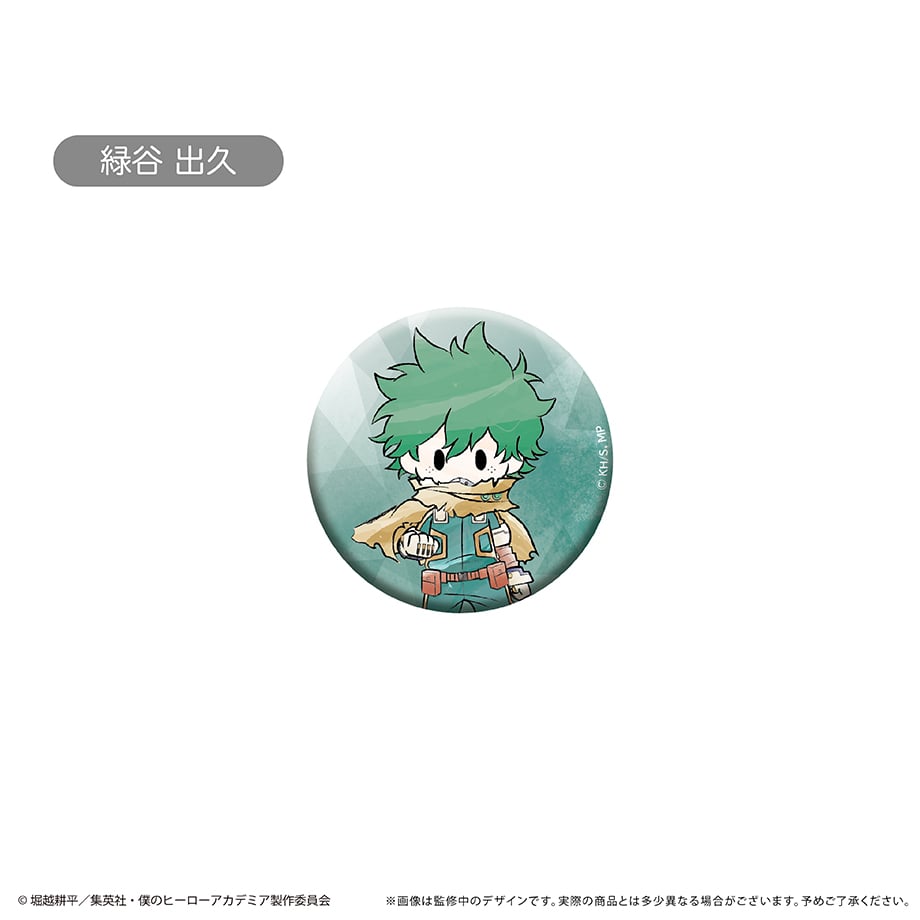 僕のヒーローアカデミア レトロちっく缶バッジ | TAPIOCA online shop