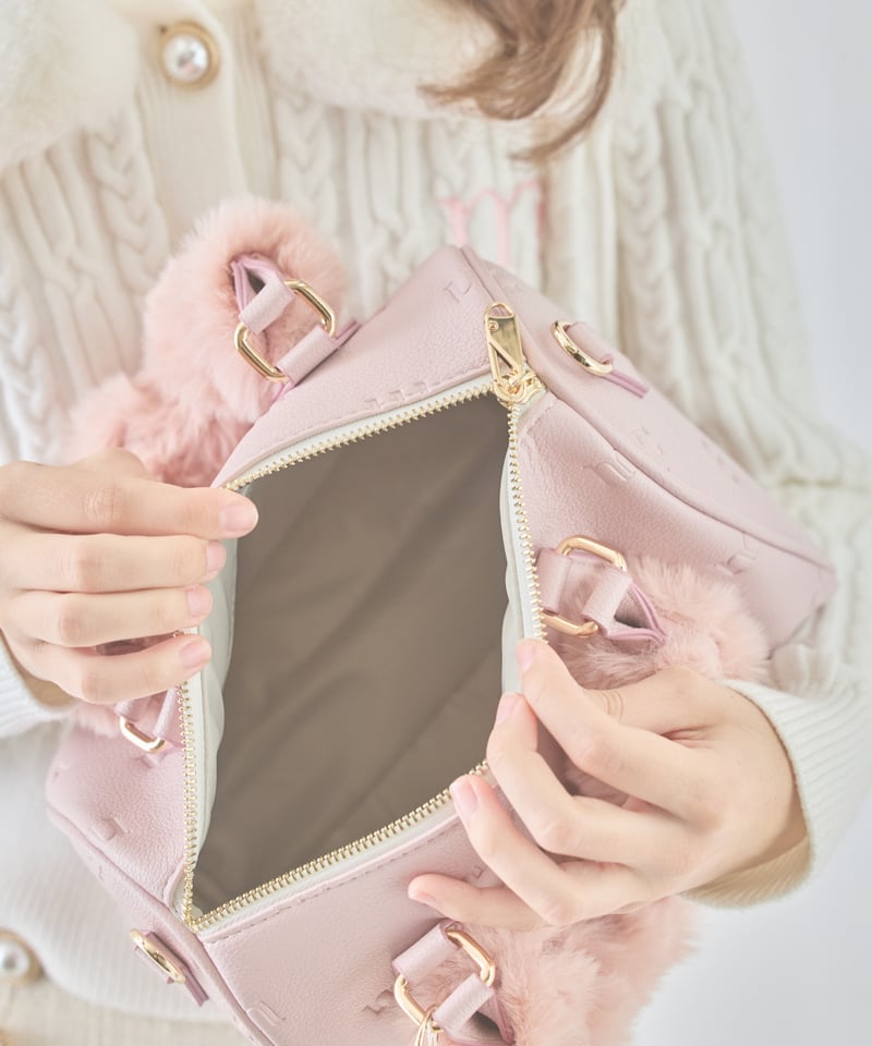 2way bag (pink) | ミヌエール（minuére）