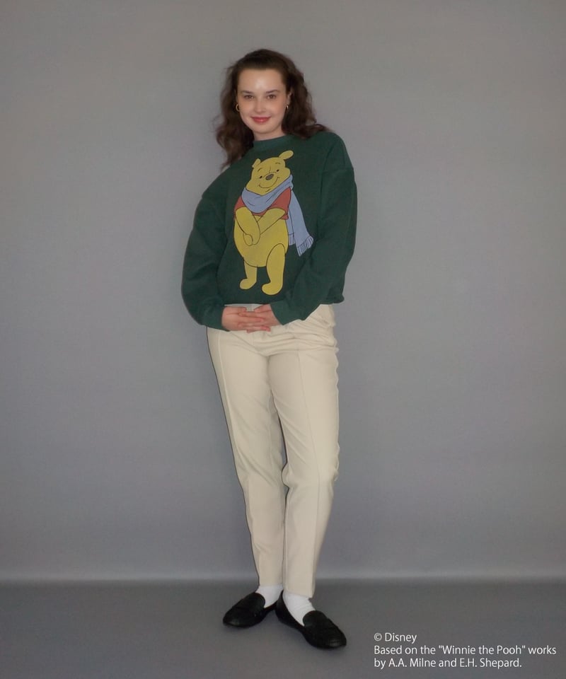 Winnie The Pooh sweatshirt / green | Tostalgic