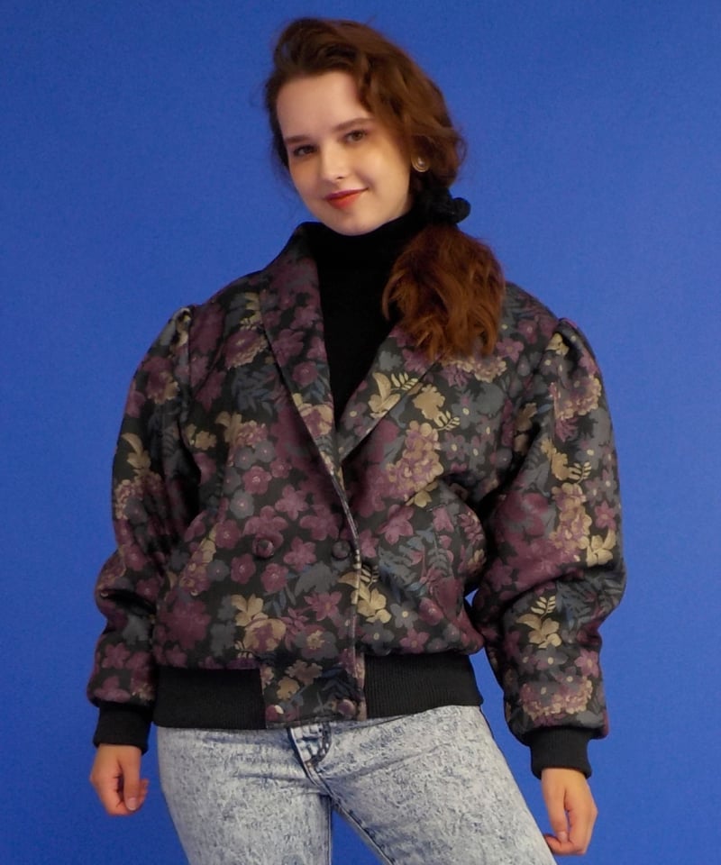 最終＊tostalgic clothing 2way floral jacket 最終＊tostalgic