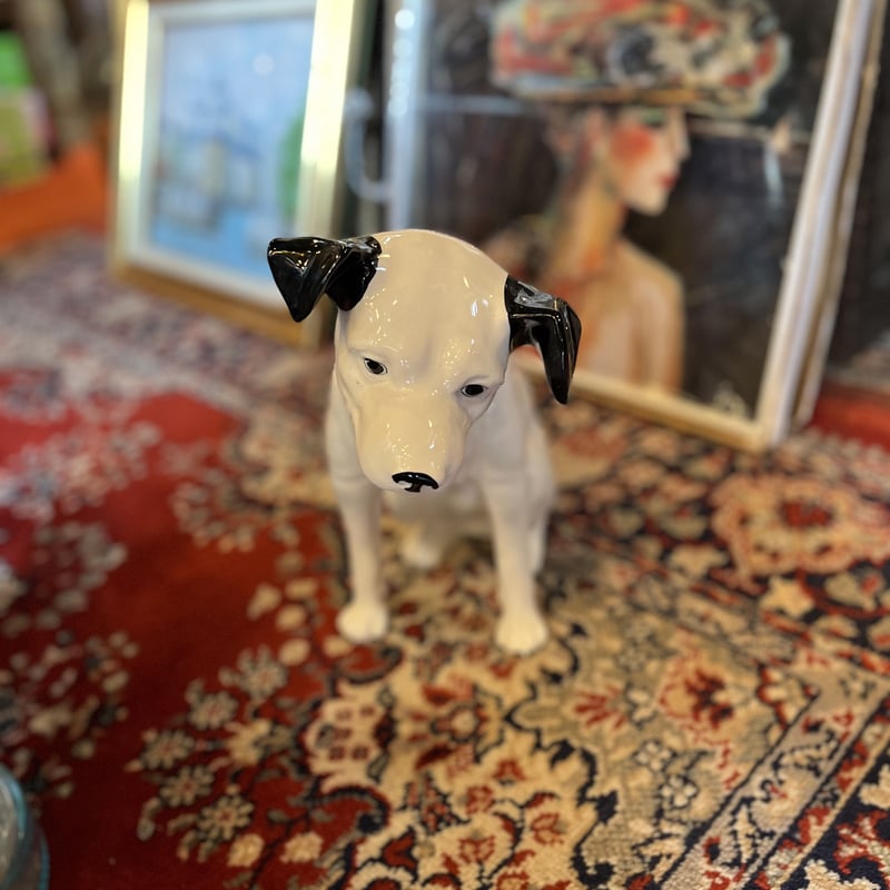 Victor犬 ビクター犬 ニッパー君 陶器製 | アンティーク家具と喫茶