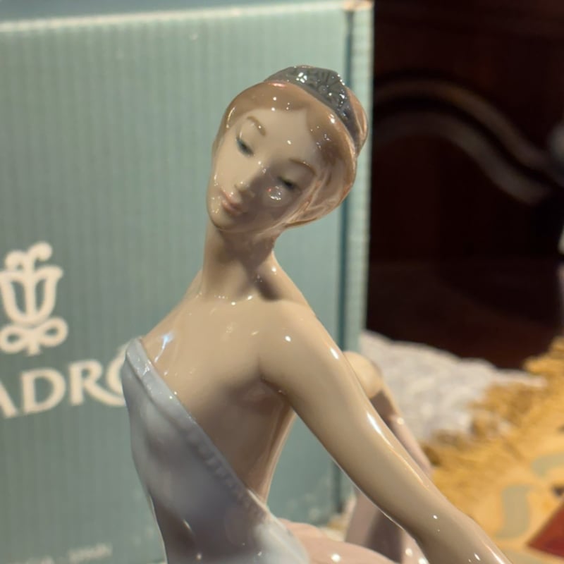 LLADRO(リヤドロ) 踊る少女 陶器人形 ※箱付き | アンティーク家具と