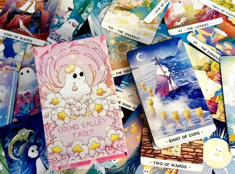 オーキッドバレータロットカード｜作者直輸入・希少デッキ | タロクル