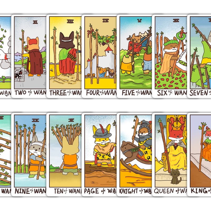 キツネの妖精タロットカード｜正規輸入品 | タロクル｜TaroCle (海外