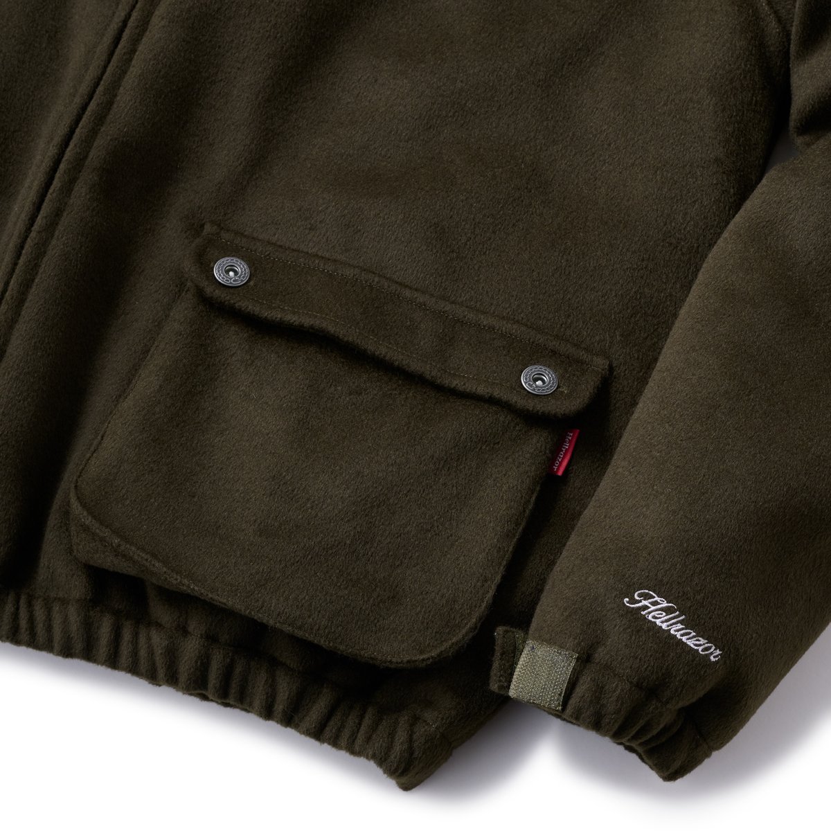 HELLRAZOR (ヘルレイザー) WOOL DONKEY JACKET Green | S
