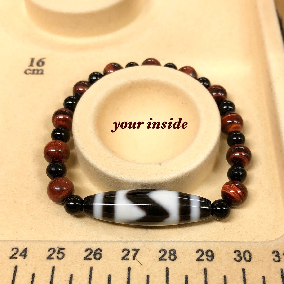 虎牙天珠 天然石ブレスレット | 💎 天然石アクセサリー ユアインサイド