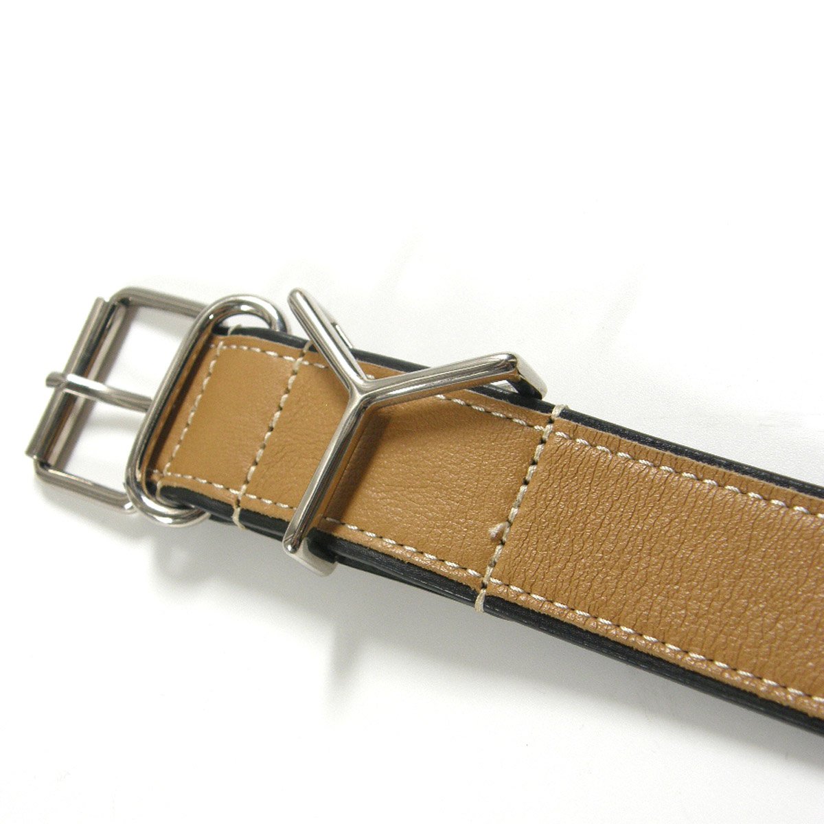 Y/Project ／ ワイプロジェクト レザー ベルト イタリア製 WAVE Y BELT