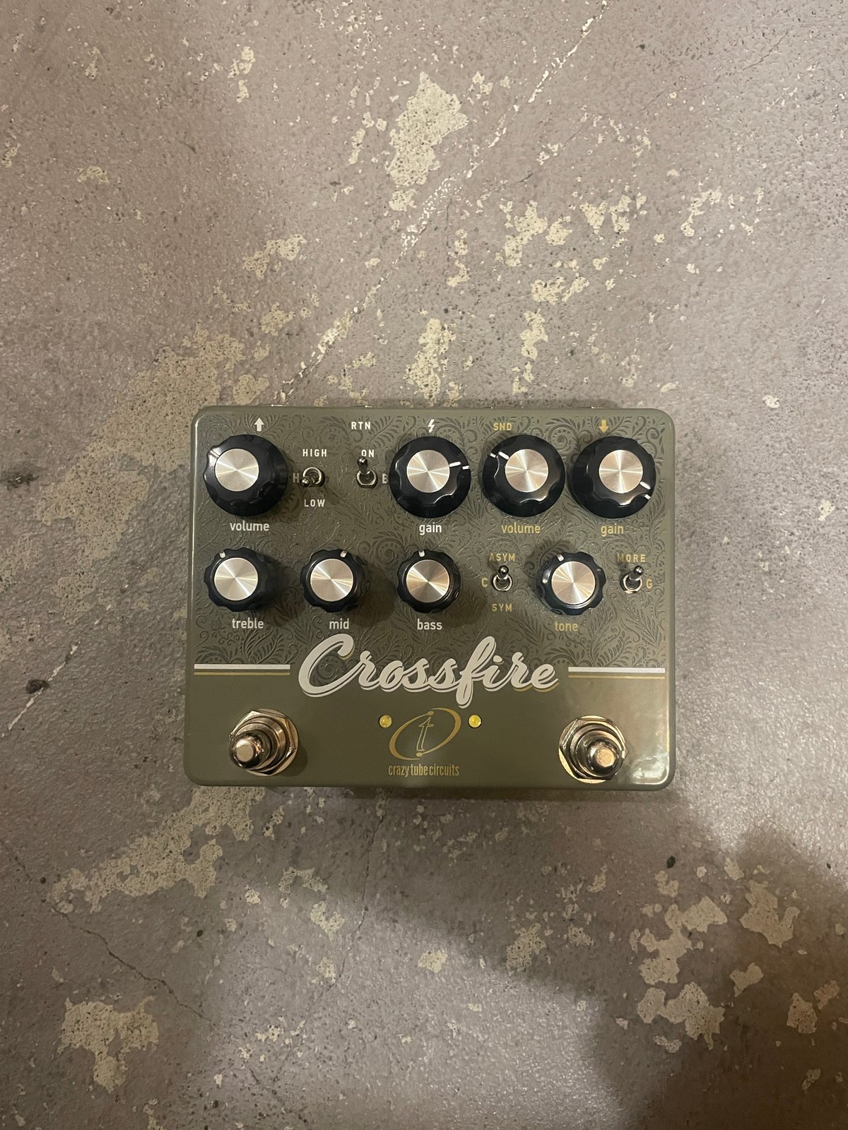 Crazy Tube Circuits Crossfire (受注販売) | ギター屋funk