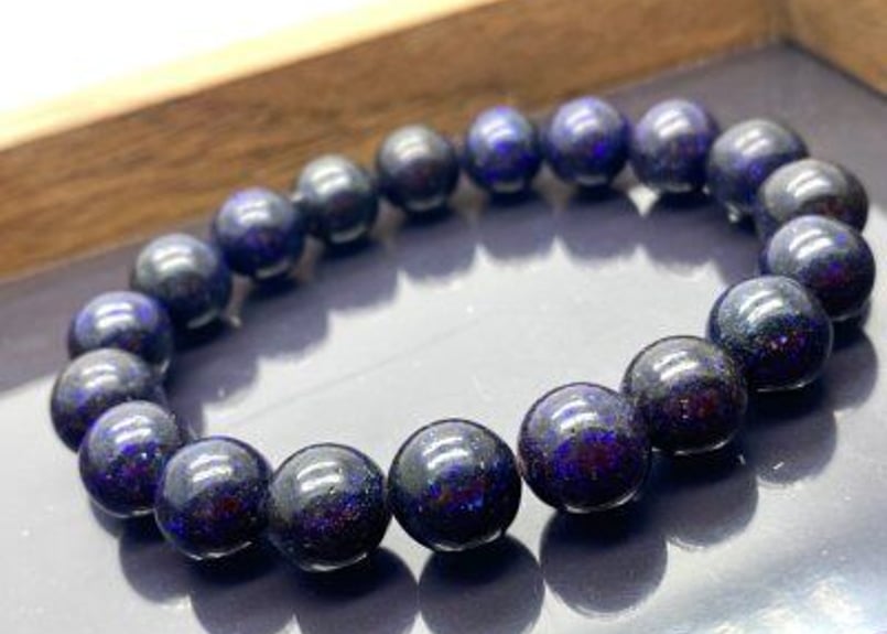 タイチンルチルクォーツマトリックスオパール（10ミリ）ブレスレット