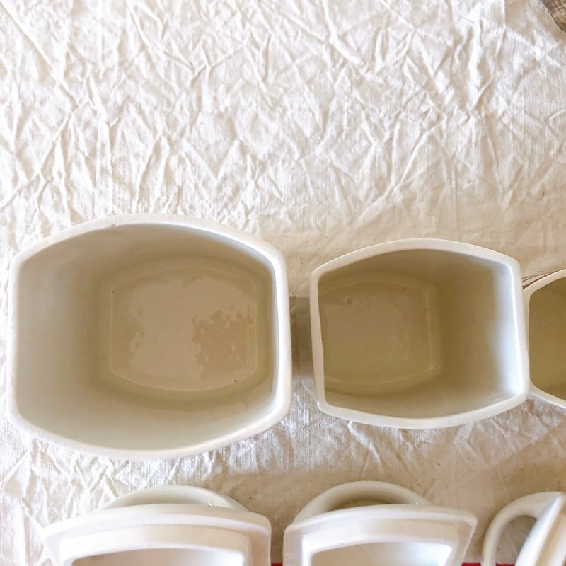 レア☆HBCM ベアン クレイユエモントロー バスク柄 陶器キャニスター5