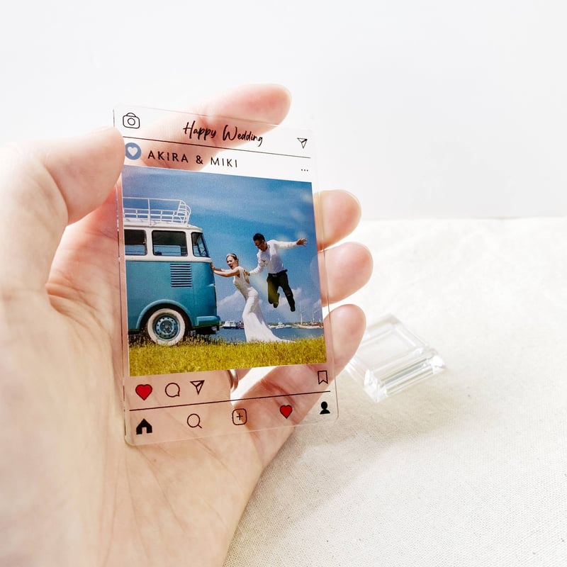 Insta風｜クリアカード | p-plus