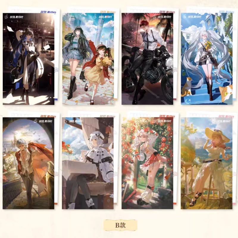 KURO GAMES旗艦店】パニグレ 6周年 寰遊記 ポストカード 全4種類 20元