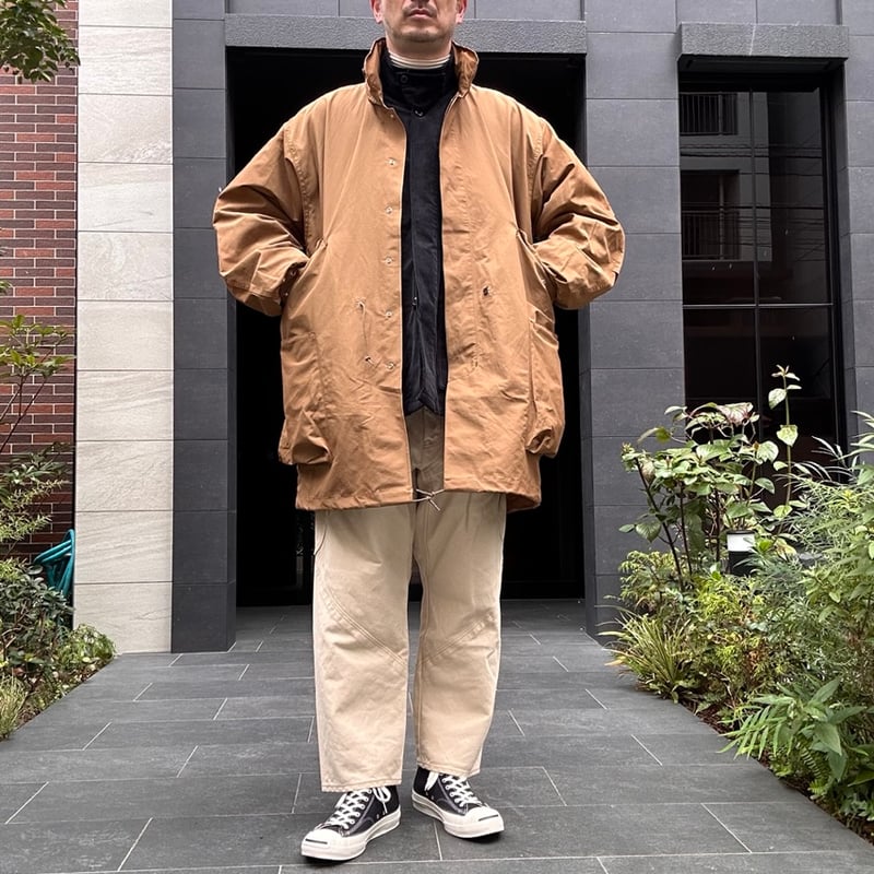 SASSAFRAS / DIGS CREW COAT(KHAKI) | weaver