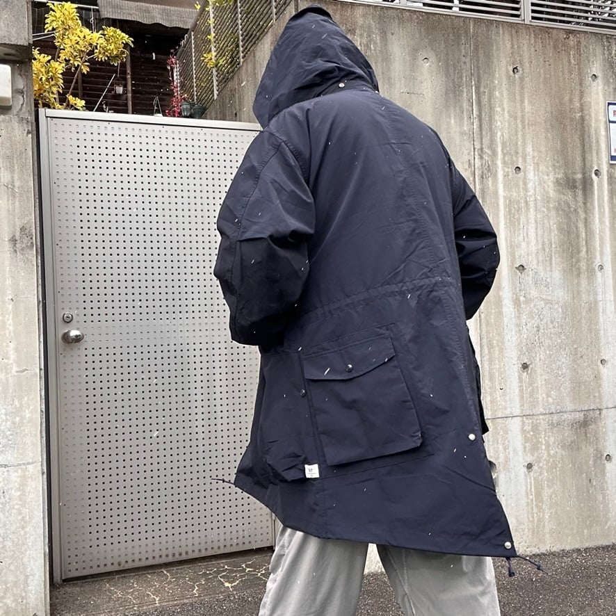 SASSAFRAS / DIGS CREW COAT (NAVY) | weaver