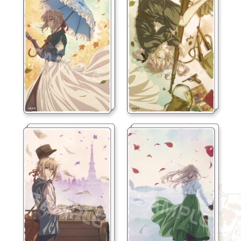 ヴァイオレット・エヴァーガーデン】中国限定 アクリルブック ※1月下旬