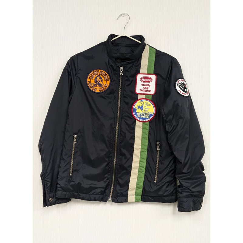 HYSTERIC GLAMOUR ヒステリックグラマー ジップアップ ナイロン