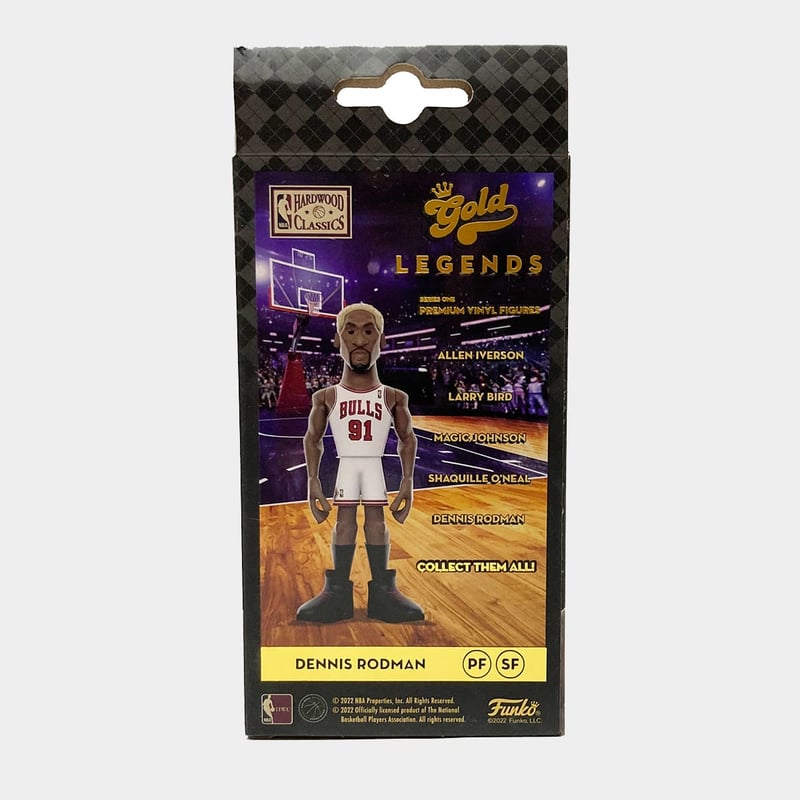 送料無料 Funko Gold Legends: Dennis Rodman Chicago