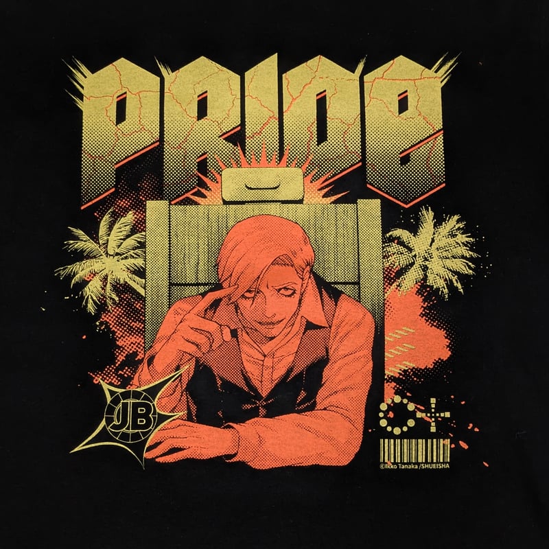 獅子神敬一 PRIDE TEE【ジャンケットバンク UNUSUAL TSHIRT COLLEC