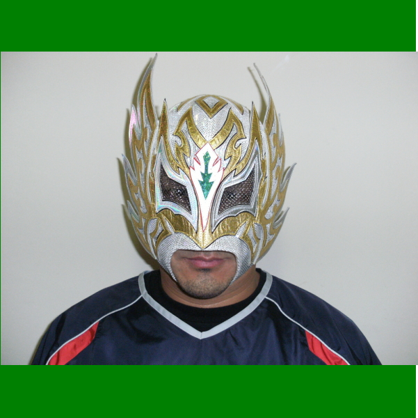 受注生産】ツバサ試合用マスク UltimoRetorno銀Ver. LAGOCEAN製【本人