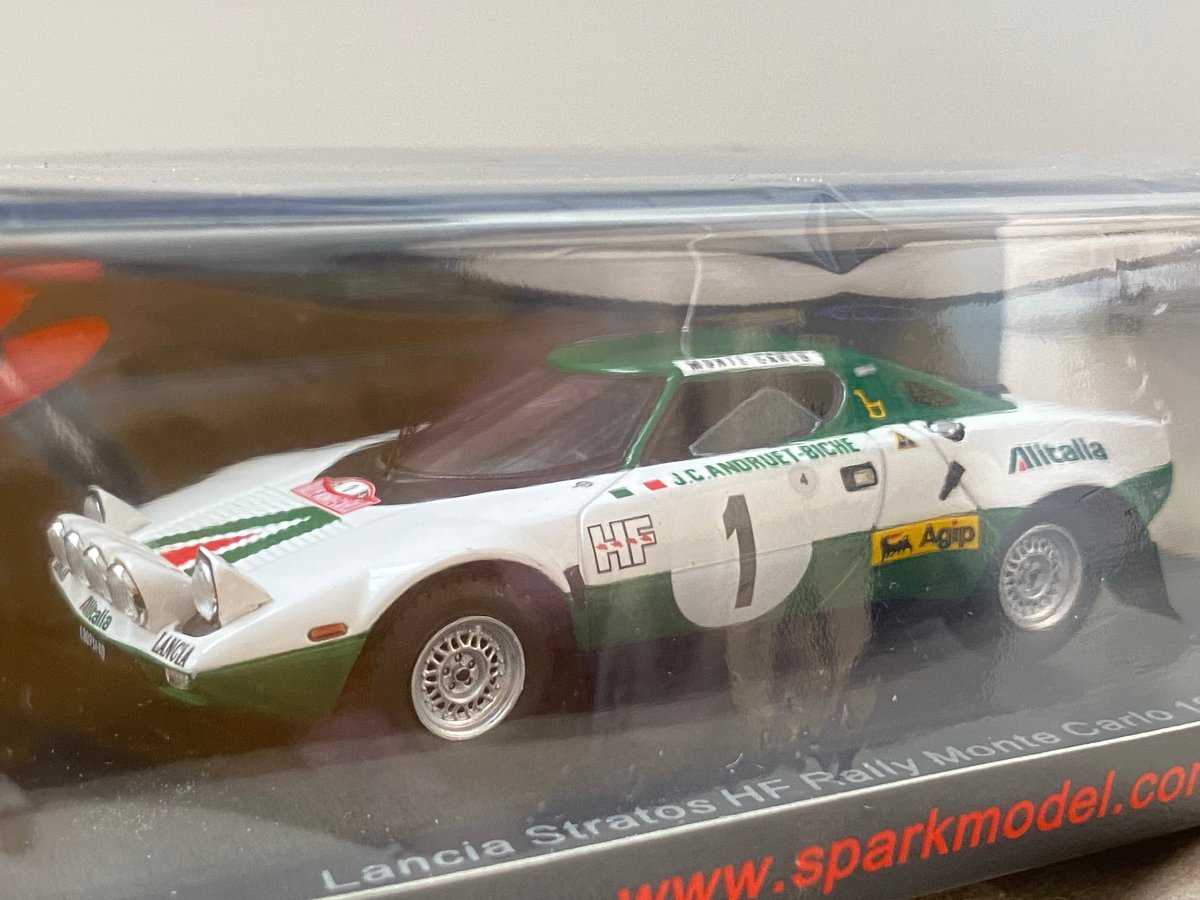 1/43 Spark Lancia Stratos ﾗﾝﾁｱ ｽﾄﾗﾄｽ HF No.1 Ra