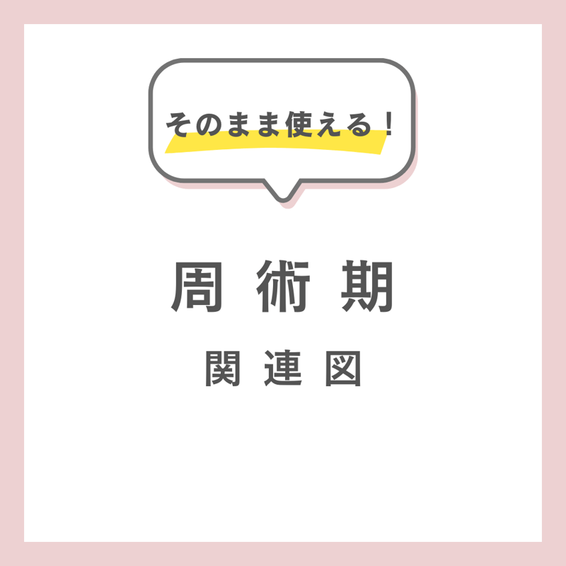 周術期】関連図 | ナススタ☆ 看護学生の実習＆国試サポート