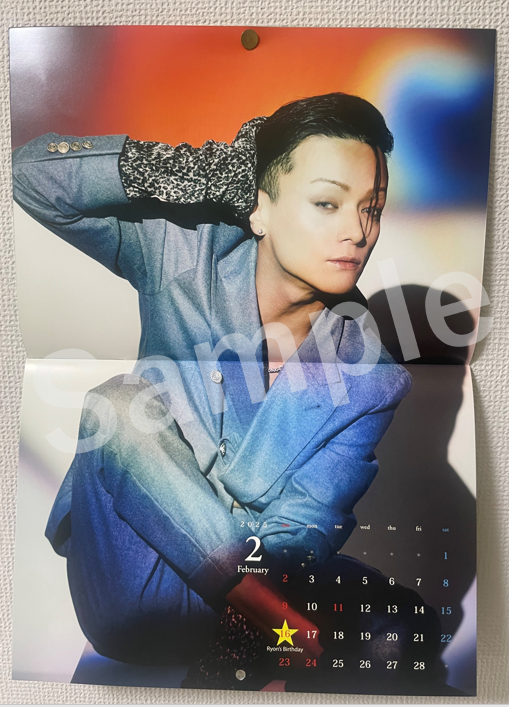 三浦涼介2025年壁掛けカレンダー☆再販分限定販売☆ | LOHAS ONLINE STORE