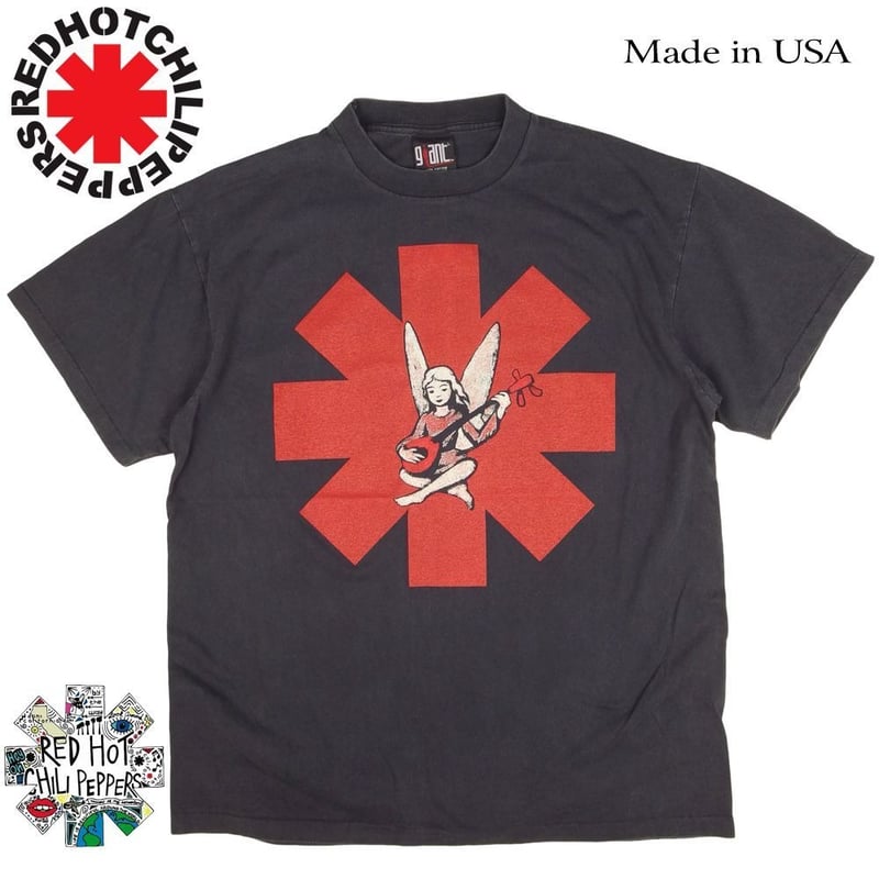 RED HOT CHILIPEPPERS レッドホットチリペッパーズ Tシャツ USA ブラッ