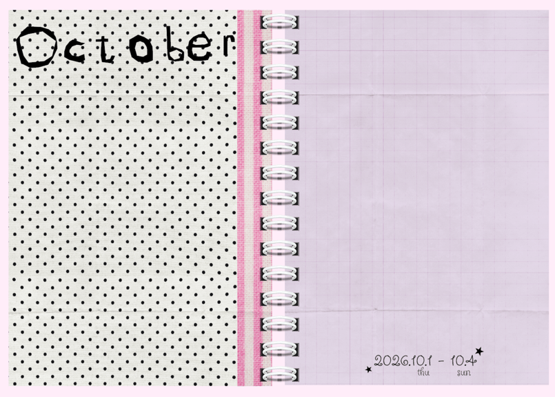 2026 Diary | Atelier DorF'