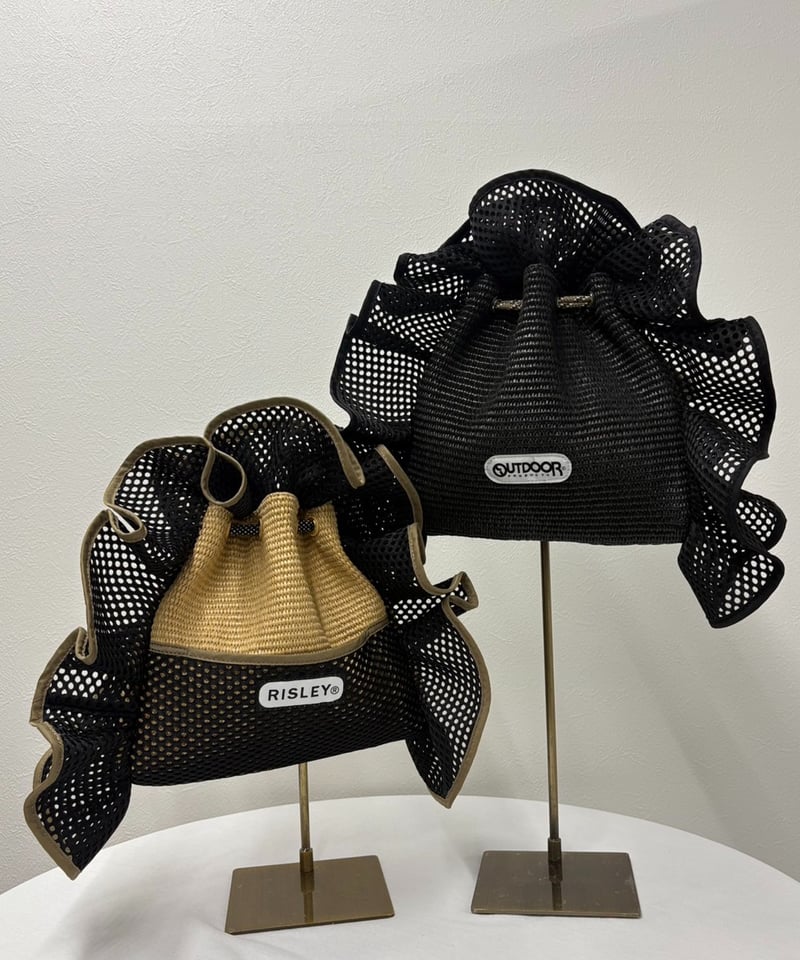 R2501-BFB32】Ruffled basket bag（1740889） | RISL