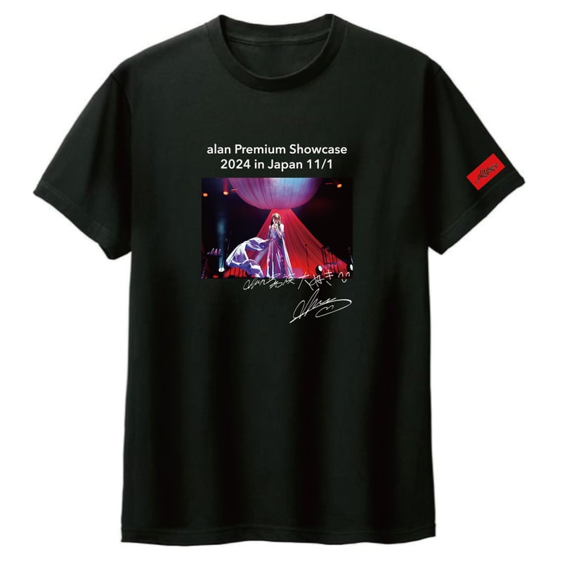 Tシャツ】「Premium Showcase 2024 メモリアル T シャツ11月1日バー
