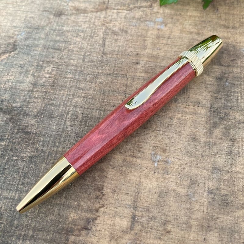 木製ボールペン（ピンクアイボリー材）パトリオット | MUKU屋