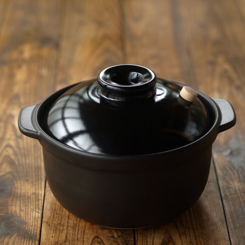 マスタークック3合深鍋（白・黒） | nonokusa kitchen