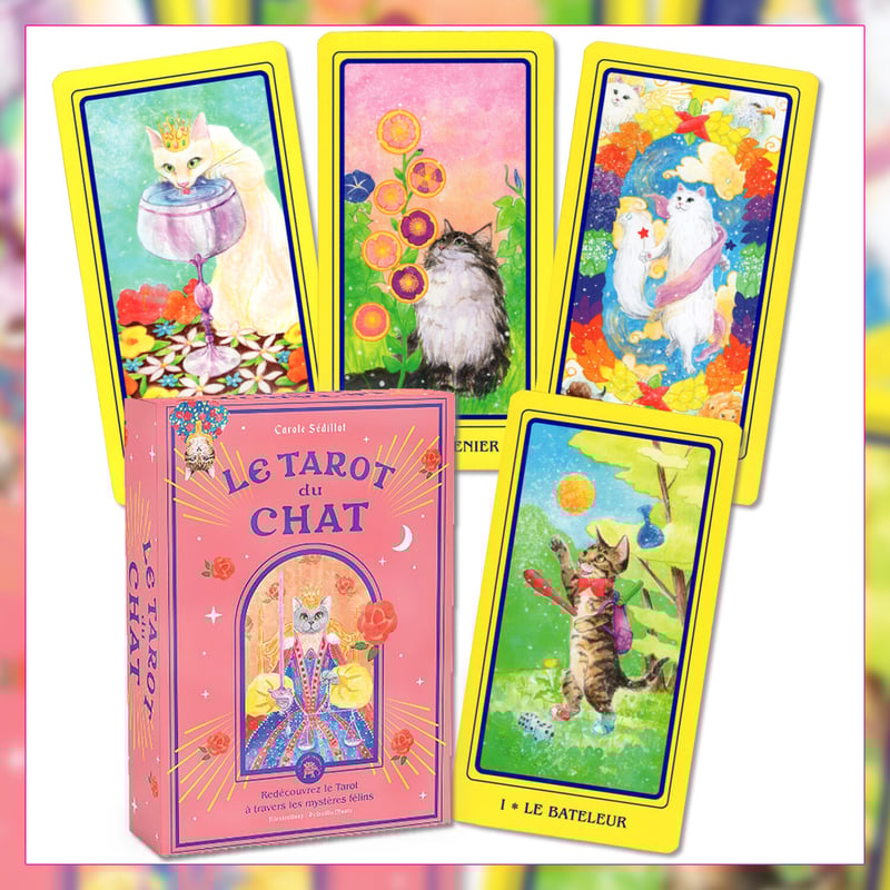 フランス語】猫のタロット【タロットカード】 | musemuse