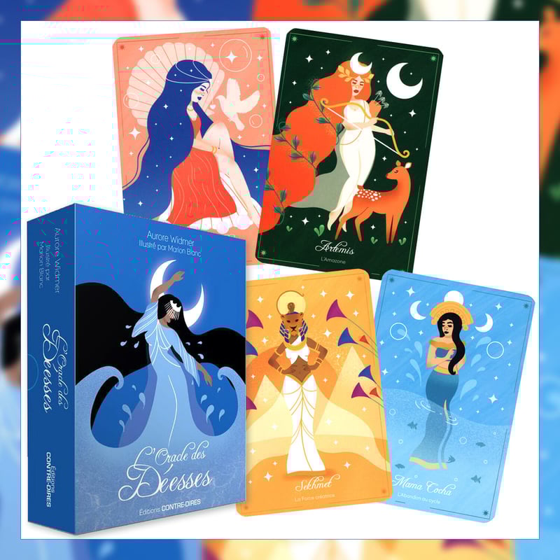 フランス語】女神の託宣オラクルカード | musemuse