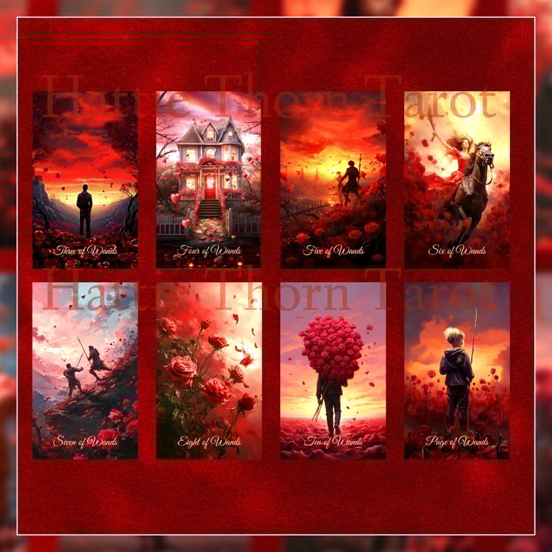 予約商品】Scarlet Rose Tarot【タロットカード】 | musemuse