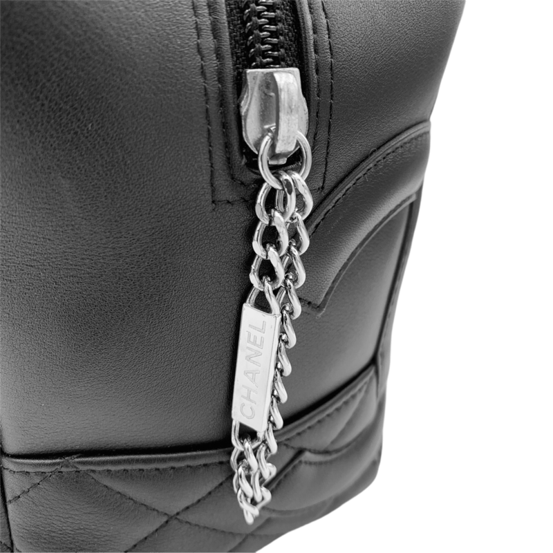 CHANEL シャネル カンボンライン ショルダーバッグ ブラック | ラクト