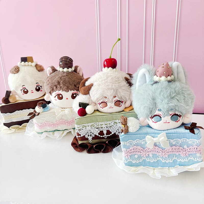 ぬい服 ショートケーキ型ぬいぐるみ用着ぐるみ 10cm用【推し活グッズ