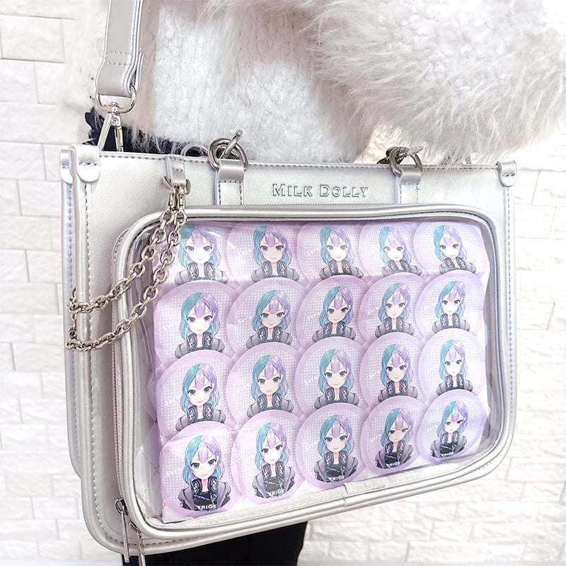FUYUUNEKO】アーガイル痛バッグ milk dolly【推し活グッズ】 | G.triGer